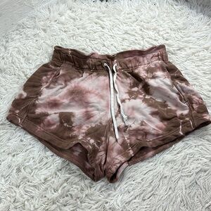 Lululemon Inner Glow Short 3" *Terry Marble Dye Silky French Press